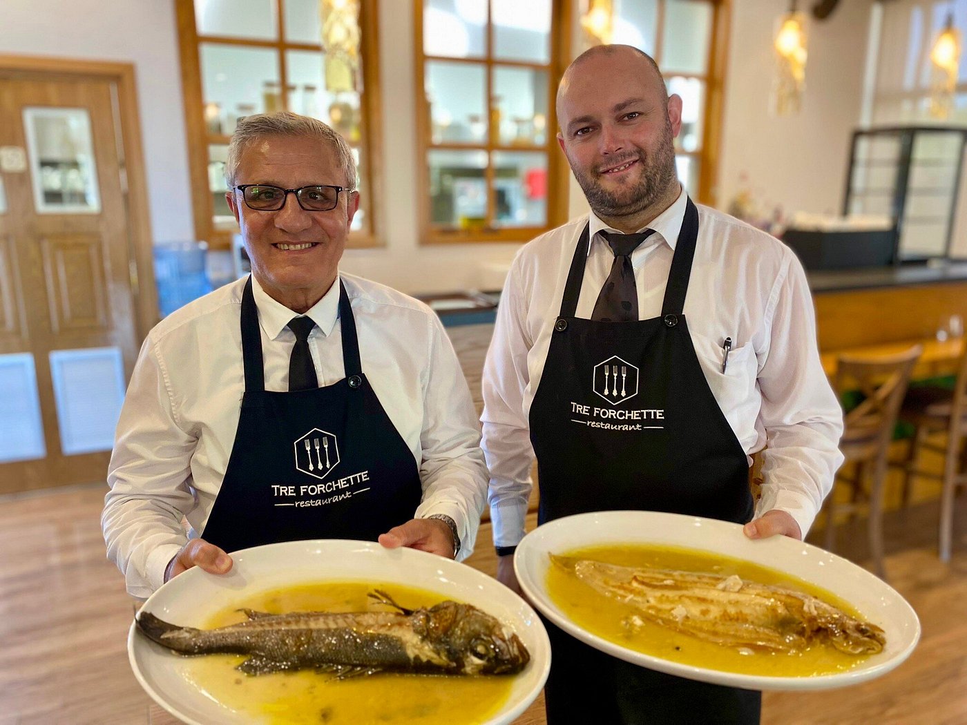 TRE FORCHETTE staff providing warm Italian hospitality